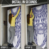 Personalised Tonga Queen Salote College Door Cover Centenary White Version LT05 - Polynesian Pride