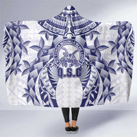 Tonga Queen Salote College Hooded Blanket Centenary White Version LT05 One Size White - Polynesian Pride