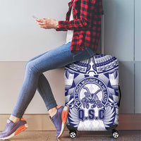Tonga Queen Salote College Luggage Cover Centenary White Version LT05 - Polynesian Pride