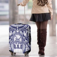 Tonga Queen Salote College Luggage Cover Centenary White Version LT05 - Polynesian Pride