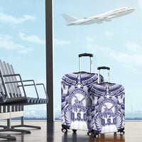 Tonga Queen Salote College Luggage Cover Centenary White Version LT05 - Polynesian Pride
