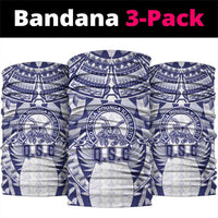 Tonga Queen Salote College Neck Gaiter Centenary White Version LT05 package One Size: 25*50cm White - Polynesian Pride
