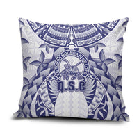 Tonga Queen Salote College Pillow Cover Centenary White Version LT05 White - Polynesian Pride