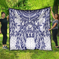 Tonga Queen Salote College Quilt Centenary White Version LT05 - Polynesian Pride