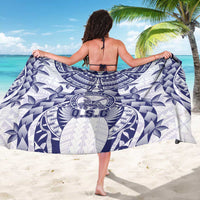 Tonga Queen Salote College Sarong Centenary White Version LT05 - Polynesian Pride