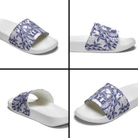 Tonga Queen Salote College Slide Sandals Centenary White Version LT05 - Polynesian Pride