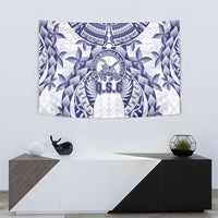 Tonga Queen Salote College Tapestry Centenary White Version LT05 - Polynesian Pride