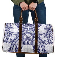 Tonga Queen Salote College Travel Bag Centenary White Version LT05 White - Polynesian Pride