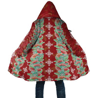 Hawaii Ohia Lehua Cloak Tropical Vibes Crimson LT05 Unisex Crimson - Polynesian Pride