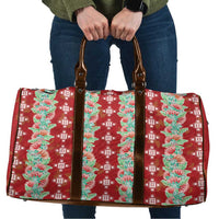 Hawaii Ohia Lehua Travel Bag Tropical Vibes Crimson LT05 Crimson - Polynesian Pride