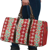 Hawaii Ohia Lehua Travel Bag Tropical Vibes Crimson LT05 - Polynesian Pride