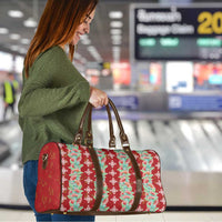 Hawaii Ohia Lehua Travel Bag Tropical Vibes Crimson LT05 - Polynesian Pride