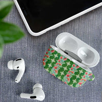 Hawaii Ohia Lehua AirPods Case Tropical Vibes Green