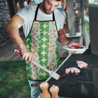 Hawaii Ohia Lehua Apron Tropical Vibes Green LT05 - Polynesian Pride