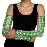 Hawaii Ohia Lehua Arm Sleeves Tropical Vibes Green LT05 - Polynesian Pride