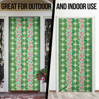 Hawaii Ohia Lehua Door Cover Tropical Vibes Green LT05 - Polynesian Pride