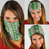 Hawaii Ohia Lehua Neck Gaiter Tropical Vibes Green LT05 - Polynesian Pride