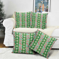 Hawaii Ohia Lehua Pillow Cover Tropical Vibes Green LT05 - Polynesian Pride