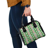 Hawaii Ohia Lehua Shoulder Handbag Tropical Vibes Green LT05 - Polynesian Pride