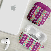 Hawaii Ohia Lehua AirPods Case Tropical Vibes Fuchsia LT05 - Polynesian Pride