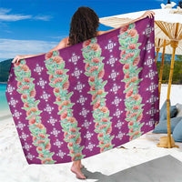 Hawaii Ohia Lehua Sarong Tropical Vibes Fuchsia LT05 One Size 44 x 66 inches Fuchsia - Polynesian Pride