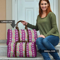 Hawaii Ohia Lehua Travel Bag Tropical Vibes Fuchsia LT05 - Polynesian Pride
