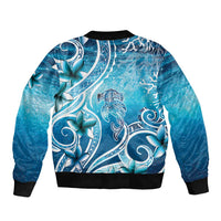 Polynesia World Ocean Day Bomber Jacket Ocean Style