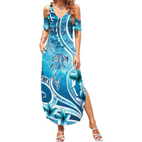 Polynesia World Ocean Day Summer Maxi Dress Ocean Style