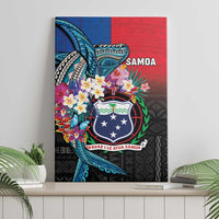 Samoa Canvas Wall Art Humpback Whale Siapo Pattern LT05 - Polynesian Pride