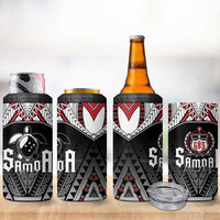 Samoa Independence Day 4 in 1 Can Cooler Tumbler Proud To Be Samoan LT05 - Polynesian Pride