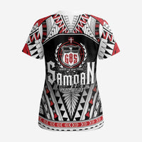 Samoa Independence Day Scrub Top Proud To Be Samoan - Polynesian Pride