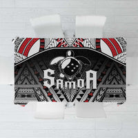 Samoa Independence Day Tablecloth Proud To Be Samoan LT05 Black - Polynesian Pride