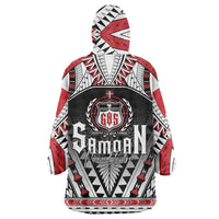 Samoa Independence Day Wearable Blanket Hoodie Proud To Be Samoan LT05 - Polynesian Pride