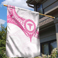 New Zealand Aotearoa Garden Flag Nurse Tribal Pink Version LT05 - Polynesian Pride