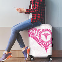 New Zealand Aotearoa Luggage Cover Nurse Tribal Pink Version LT05 - Polynesian Pride
