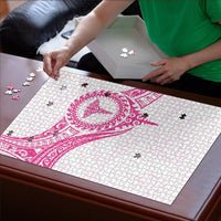 New Zealand Aotearoa Puzzle Nurse Tribal Pink Version LT05 - Polynesian Pride
