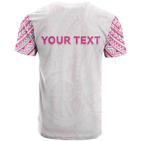 Personalised New Zealand Aotearoa T Shirt Nurse Tribal Pink Version LT05 - Polynesian Pride