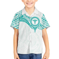 Personalised New Zealand Aotearoa Family Matching Summer Maxi Dress and Hawaiian Shirt Nurse Tribal Teal Version