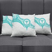 New Zealand Aotearoa Pillow Cover Nurse Tribal Teal Version LT05 - Polynesian Pride