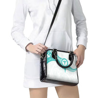 New Zealand Aotearoa Shoulder Handbag Nurse Tribal Teal Version LT05 - Polynesian Pride