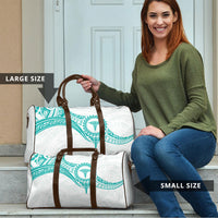 New Zealand Aotearoa Travel Bag Nurse Tribal Teal Version LT05 - Polynesian Pride