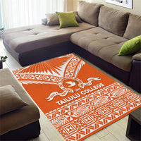Tonga Tailulu College Area Rug Tongan Kupesi Pattern LT05 - Polynesian Pride