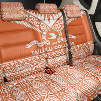 Tonga Tailulu College Back Car Seat Cover Tongan Kupesi Pattern LT05 - Polynesian Pride