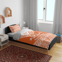 Tonga Tailulu College Bedding Set Tongan Kupesi Pattern LT05 - Polynesian Pride