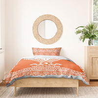 Tonga Tailulu College Bedding Set Tongan Kupesi Pattern LT05 - Polynesian Pride