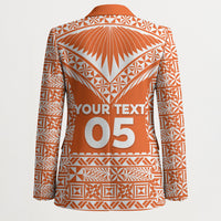 Personalised Tonga Tailulu College Blazer Tongan Kupesi Pattern LT05 - Polynesian Pride