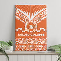 Tonga Tailulu College Canvas Wall Art Tongan Kupesi Pattern LT05 - Polynesian Pride