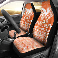 Tonga Tailulu College Car Seat Cover Tongan Kupesi Pattern LT05 - Polynesian Pride
