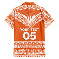 Personalised Tonga Tailulu College Family Matching Long Sleeve Bodycon Dress and Hawaiian Shirt Tongan Kupesi Pattern