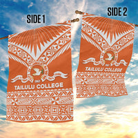 Tonga Tailulu College Garden Flag Tongan Kupesi Pattern LT05 - Polynesian Pride
